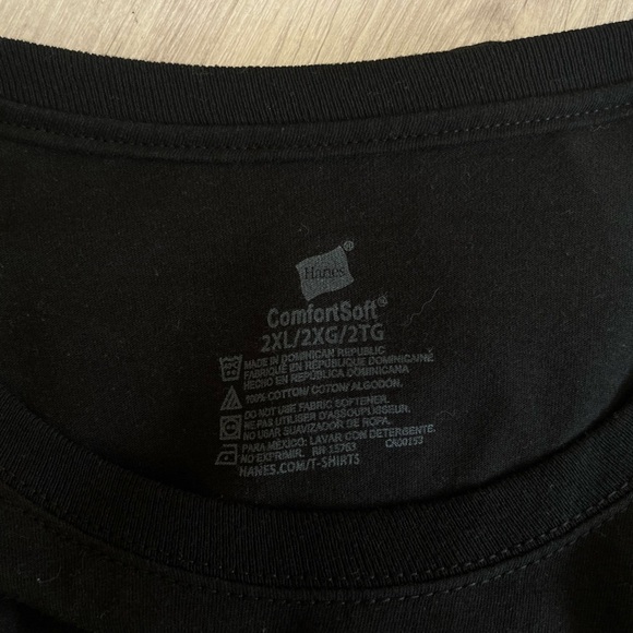 Black Graphic Tee - Picture 3 of 3